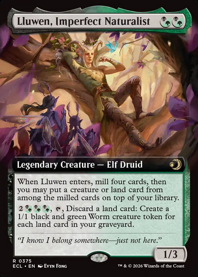 Lluwen, Imperfect Naturalist (ECL) (375) / Extended Art