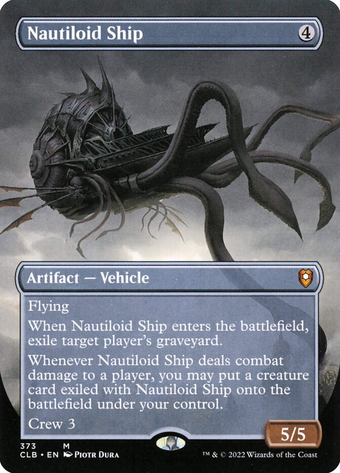 Nautiloid Ship (CLB) (373) / Borderless