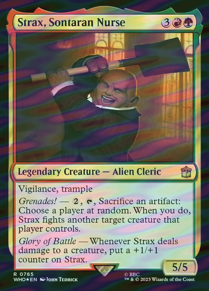 Strax, Sontaran Nurse (WHO) (765) / Surge Foil