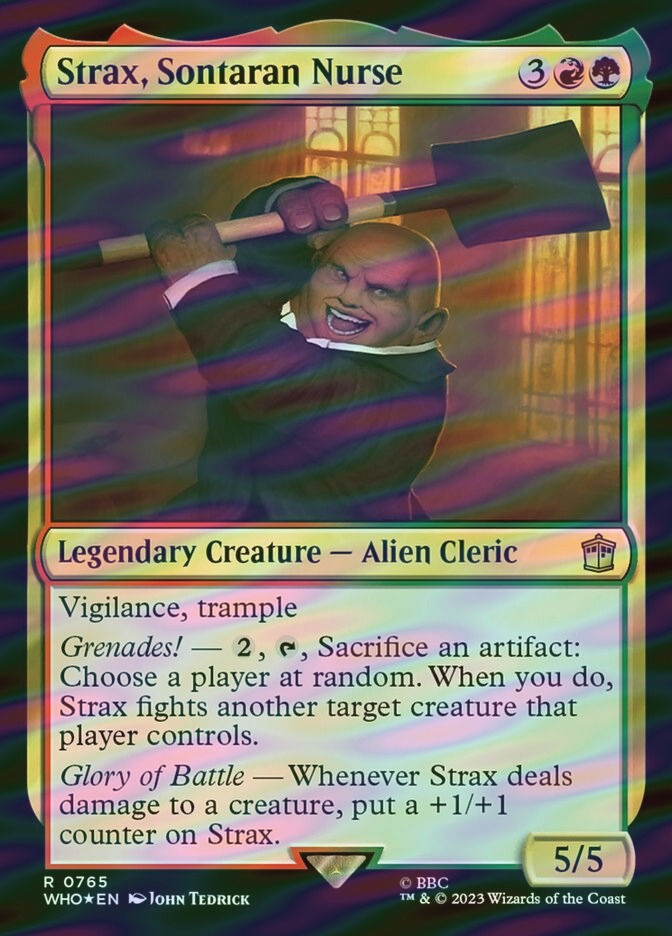 Strax, Sontaran Nurse (WHO) (765) / Surge Foil