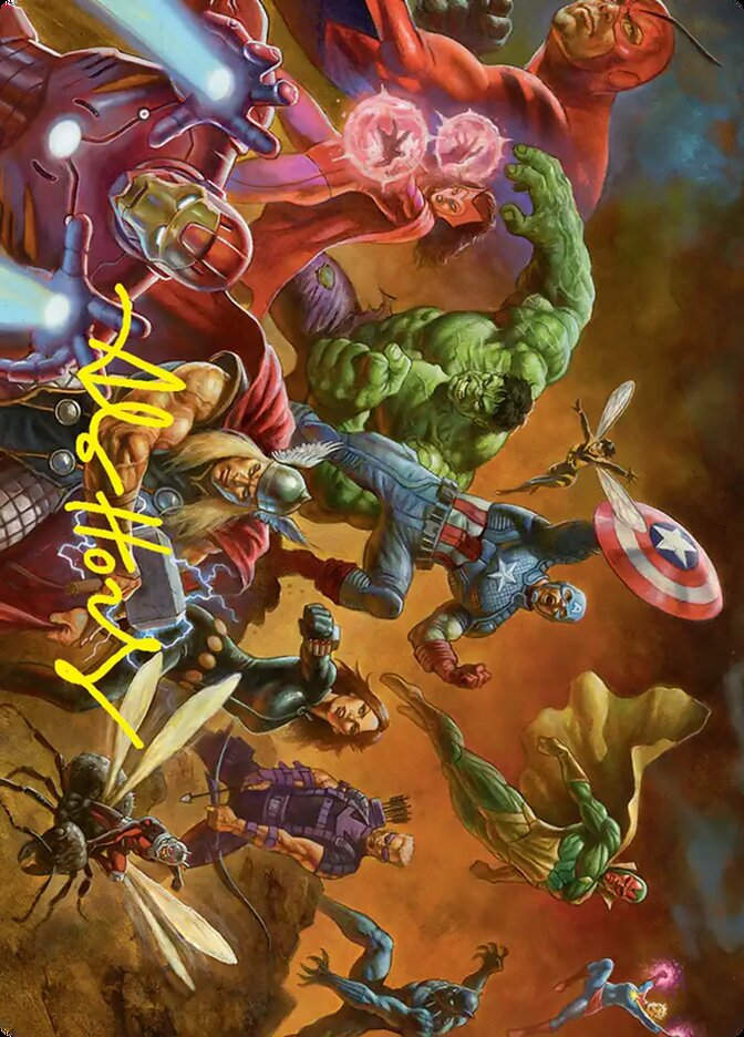 Avengers Assemble! (AMSH) (1) / Firma Dorada