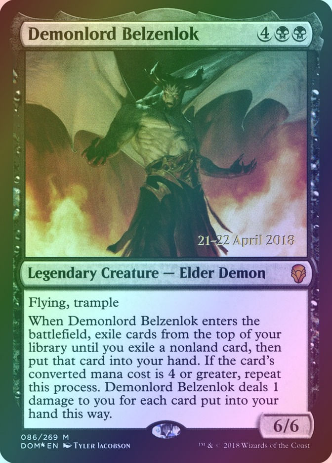 Demonlord Belzenlok (PDOM) (86s) / Foil
