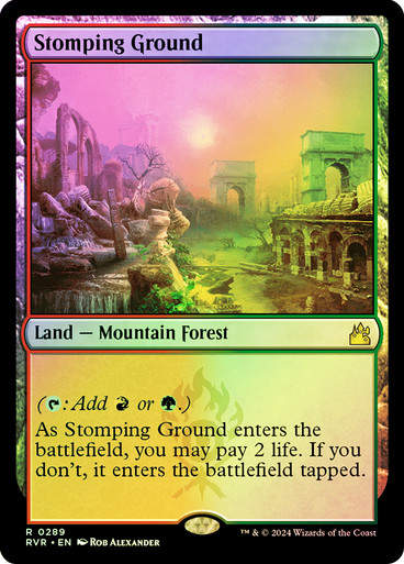 Stomping Ground (rvr) (289) / Foil