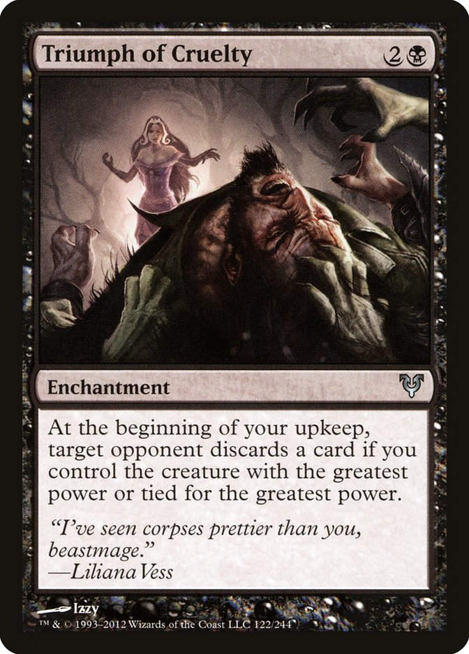 Triumph of Cruelty (AVR) (122) / Foil
