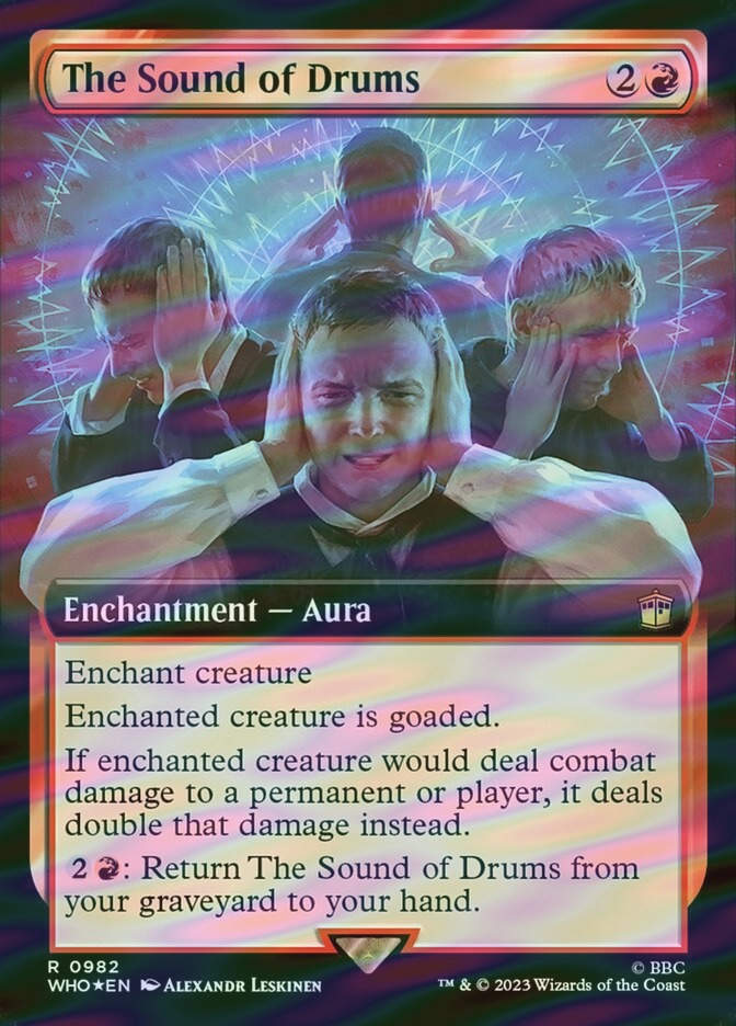 The Sound of Drums (WHO) (982) / Extended Art / Surge Foil