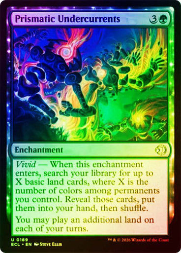 Prismatic Undercurrents (ECL) (189) / Foil