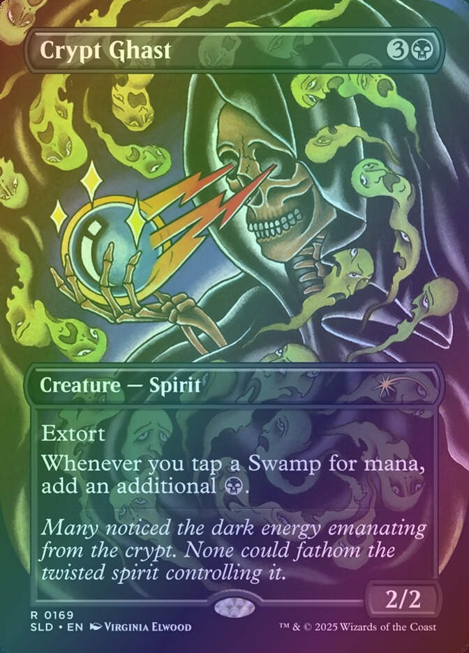 Crypt Ghast (SLD) (169) / Borderless / Foil