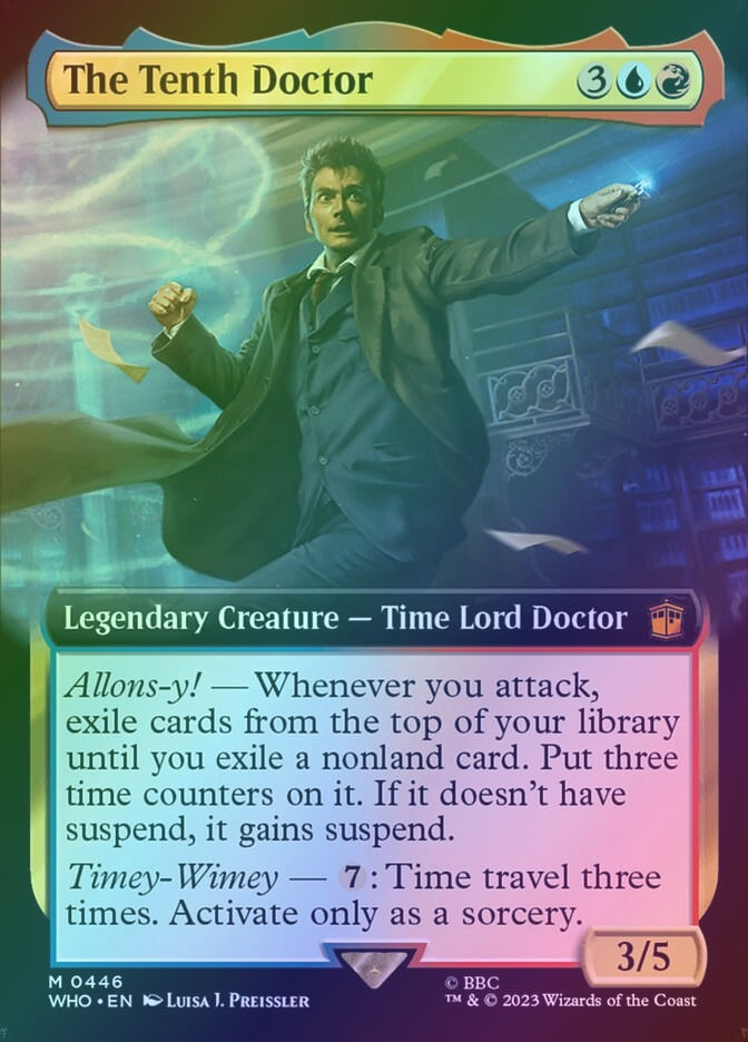 The Tenth Doctor (WHO) (446) / Extended Art / Foil
