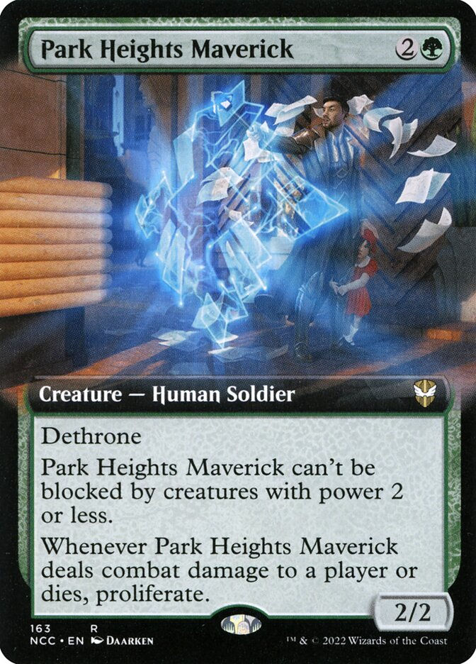 Park Heights Maverick (NCC) (163) / Extended Art