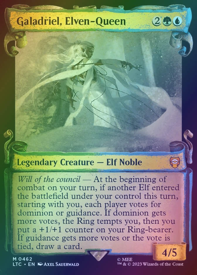 Galadriel, Elven-Queen (LTC) (462) / Showcase / Foil