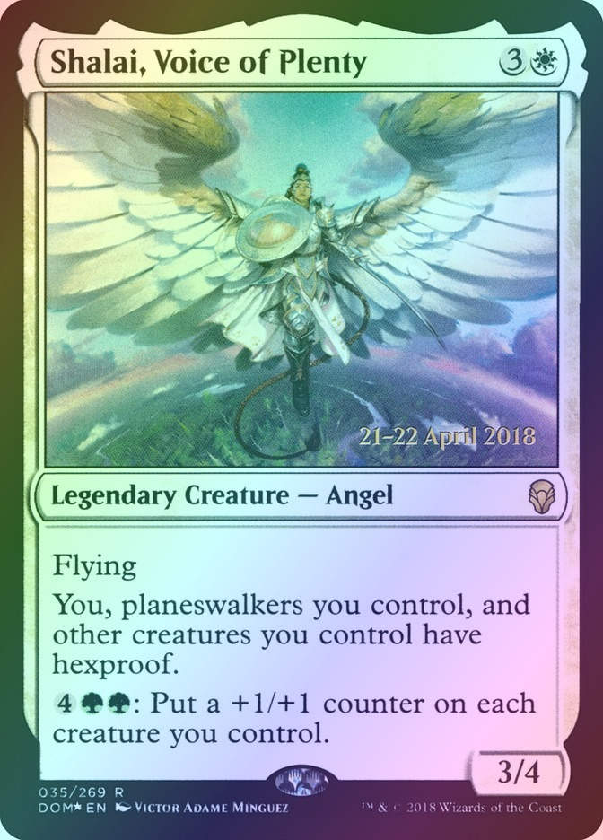 Shalai, Voice of Plenty (PDOM) (35s) / Foil