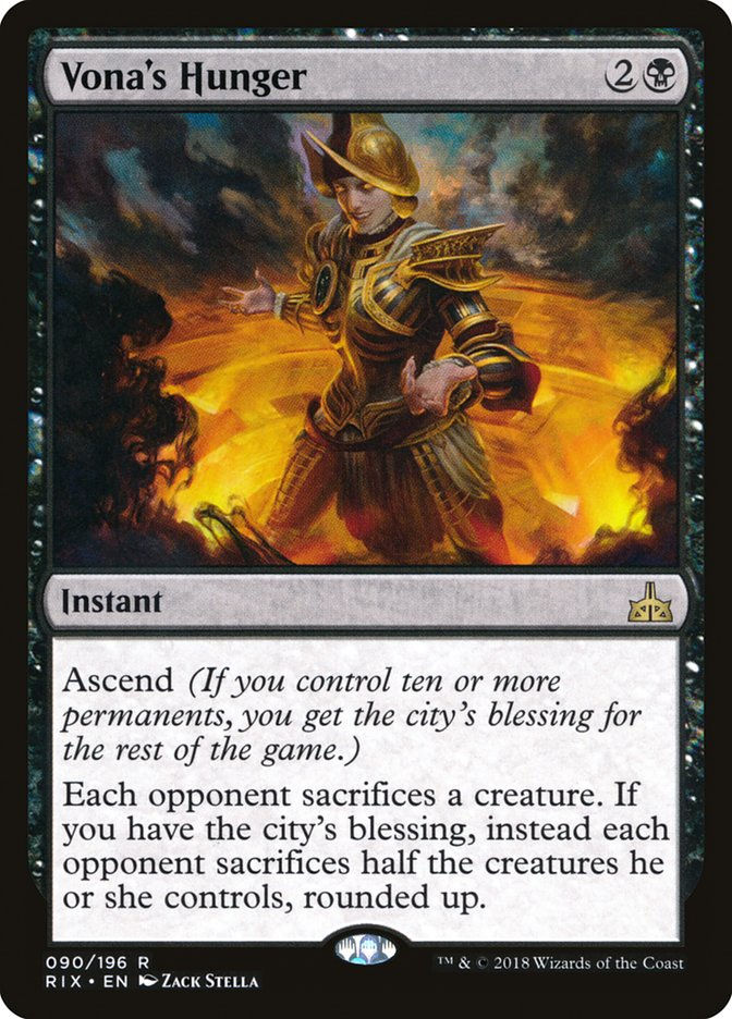 Vona's Hunger (RIX) (90)