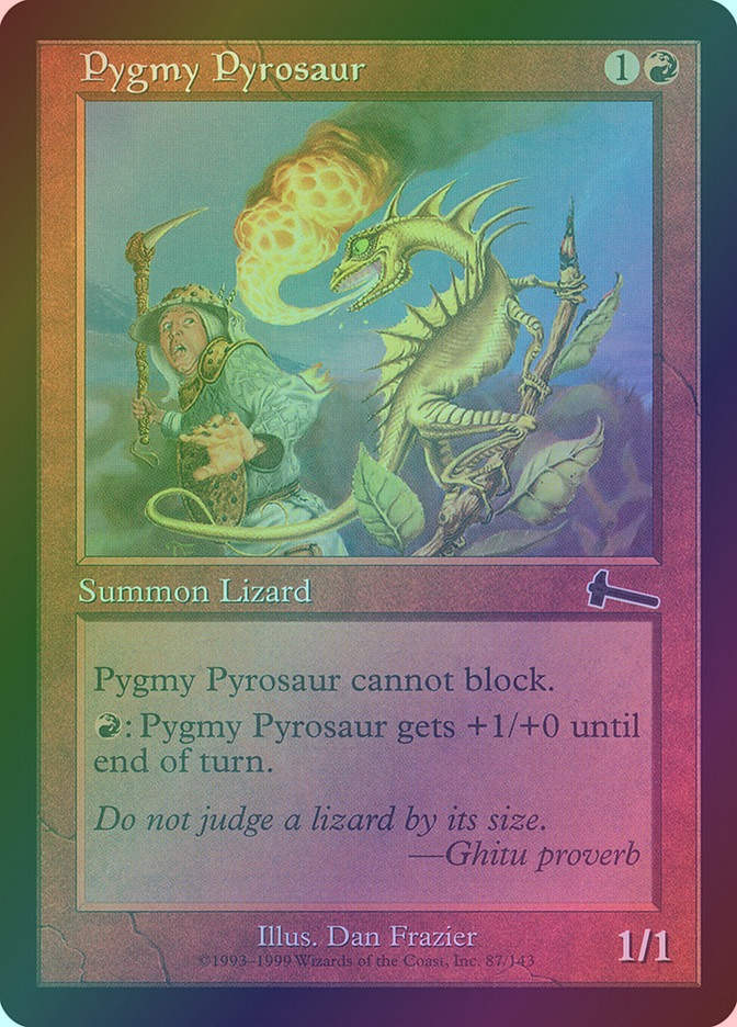 Pygmy Pyrosaur (ULG) (87) / Foil
