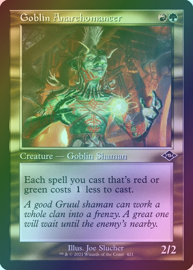 Goblin Anarchomancer (MH2) (421) / Foil