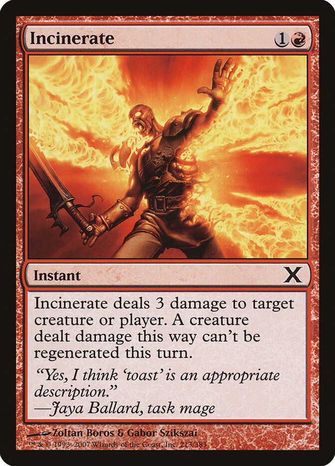Incinerate (10E) (213)