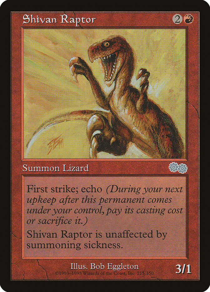 Shivan Raptor (USG) (215)