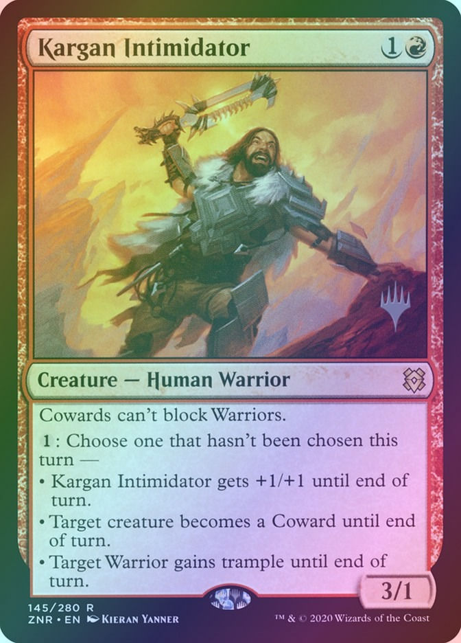 Kargan Intimidator (PZNR) (145p) / Foil