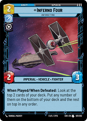 Inferno Four - Unforgetting (SOR_#031/252)