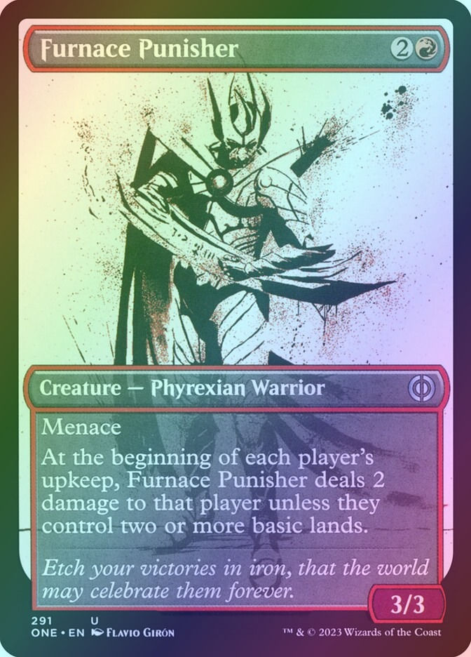 Furnace Punisher (ONE) (291) / Showcase / Foil