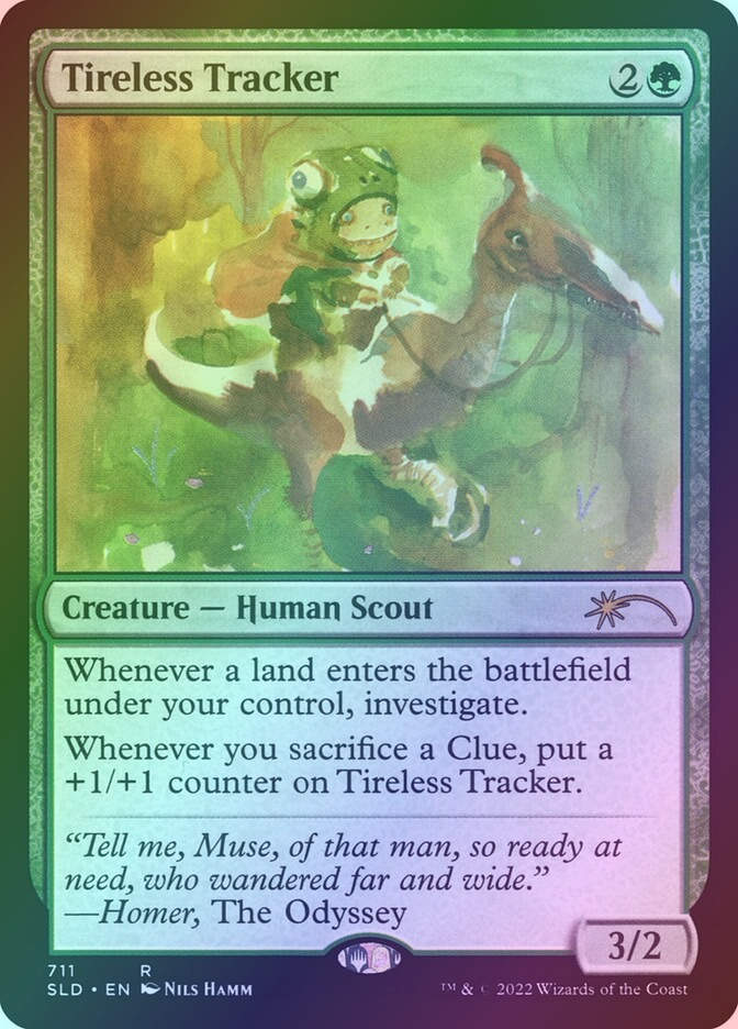 Tireless Tracker (SLD) (711) / Foil