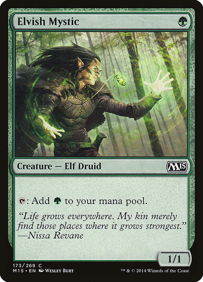 Elvish Mystic (M15) (173)