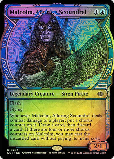 Malcolm, Alluring Scoundrel (lci) / Showcase / Foil