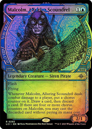 Malcolm, Alluring Scoundrel (lci) / Showcase / Foil
