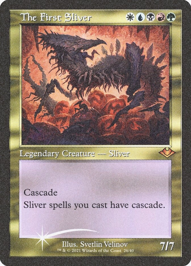 The First Sliver (H1R) (26) / Foil Etched