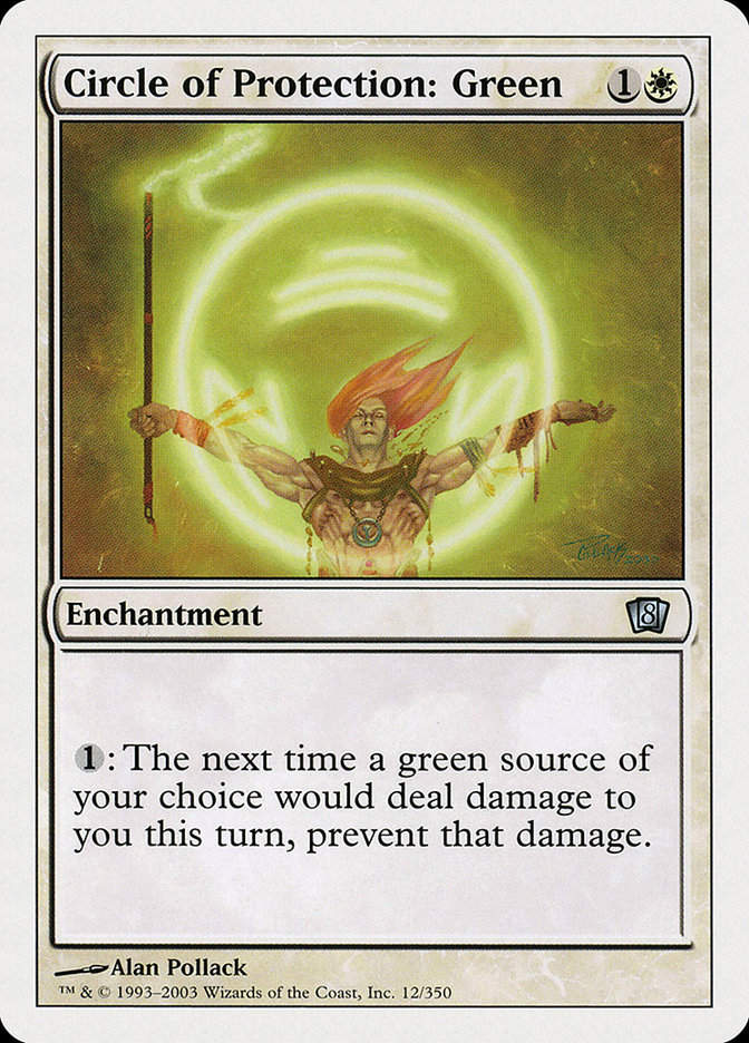 Circle of Protection: Green (8ED) (12)