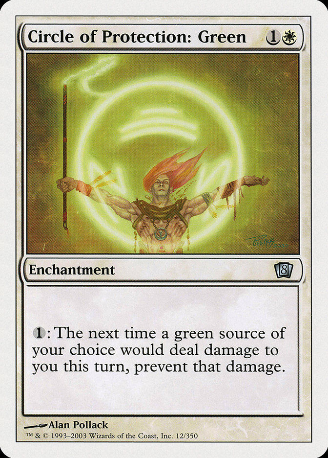 Circle of Protection: Green (8ED) (12)