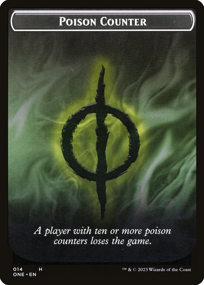 Phyrexian Mite // Poison Counter (TONE) (12 // 14) — cara 2 de 2