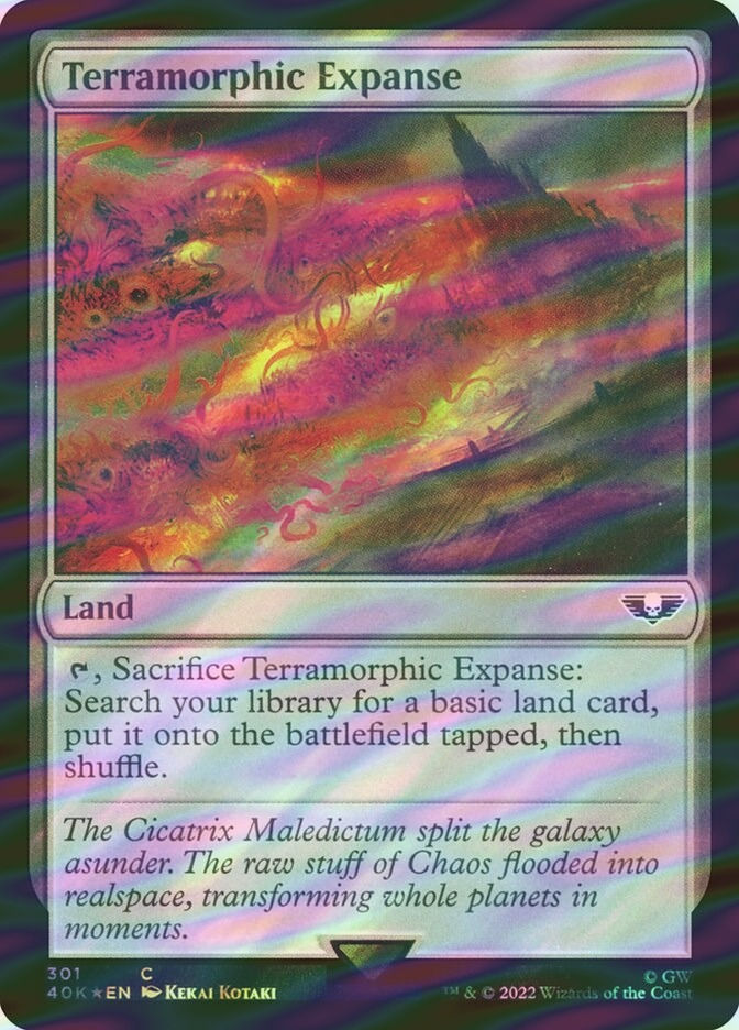 Terramorphic Expanse (40K) (301★) / Surge Foil