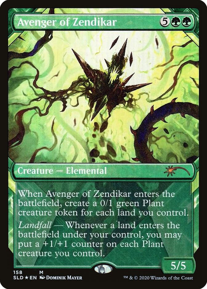 Avenger of Zendikar (SLD) (158) / Showcase