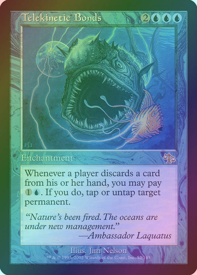 Telekinetic Bonds (JUD) (52) / Foil