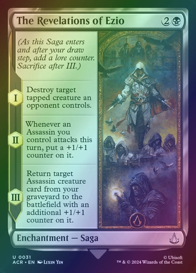 The Revelations of Ezio (ACR) (31) / Foil
