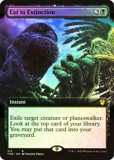 Eat to Extinction (THB) (312) / Extended Art / Foil