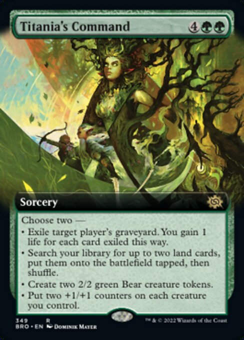Titania's Command (BRO) / Extended Art