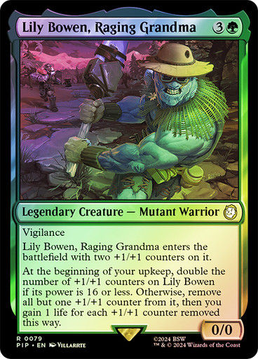 Lily Bowen, Raging Grandma (pip) (79) / Foil