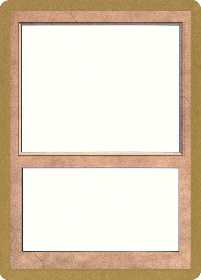 Blank Card (WC98) (00)