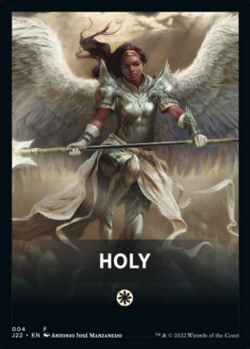 Holy (fj22) / Front Cards Token