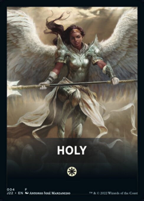 Holy (fj22) / Front Cards Token