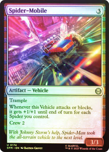 Spider-Mobile (SPM) (174) / Foil