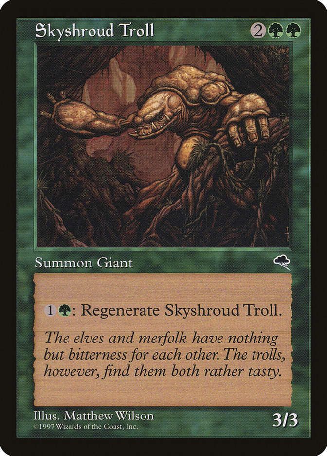 Skyshroud Troll (TMP) (257)
