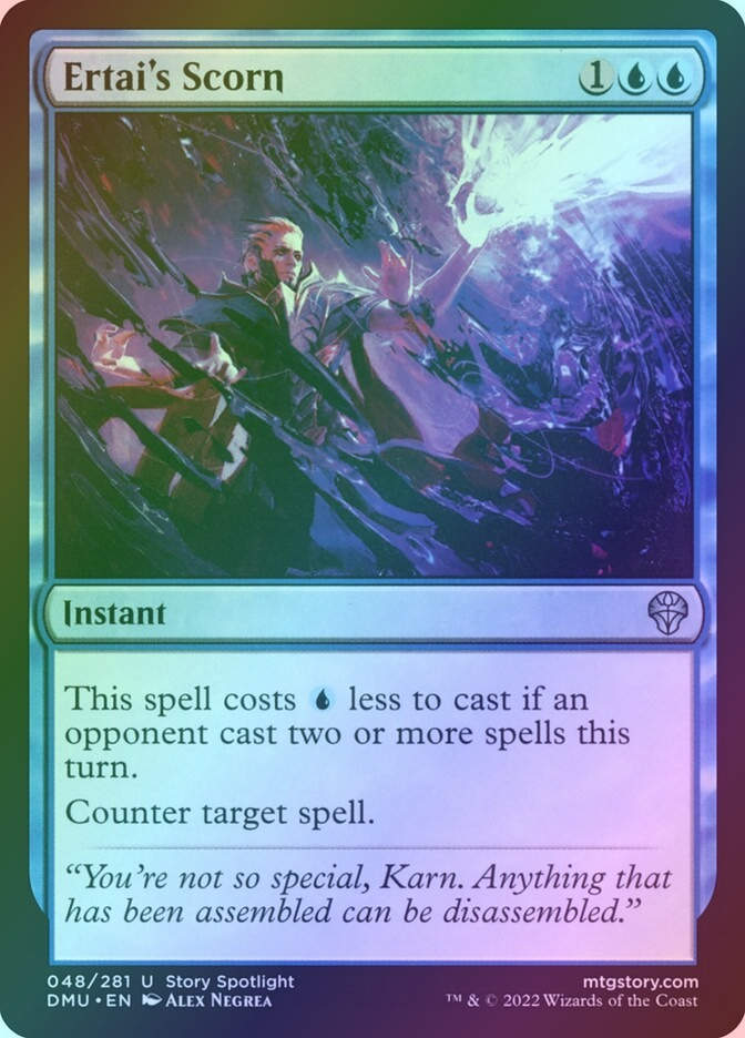 Ertai's Scorn (DMU) (48) / Foil