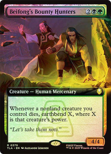 Beifong's Bounty Hunters (TLA) (379) / Extended Art / Foil