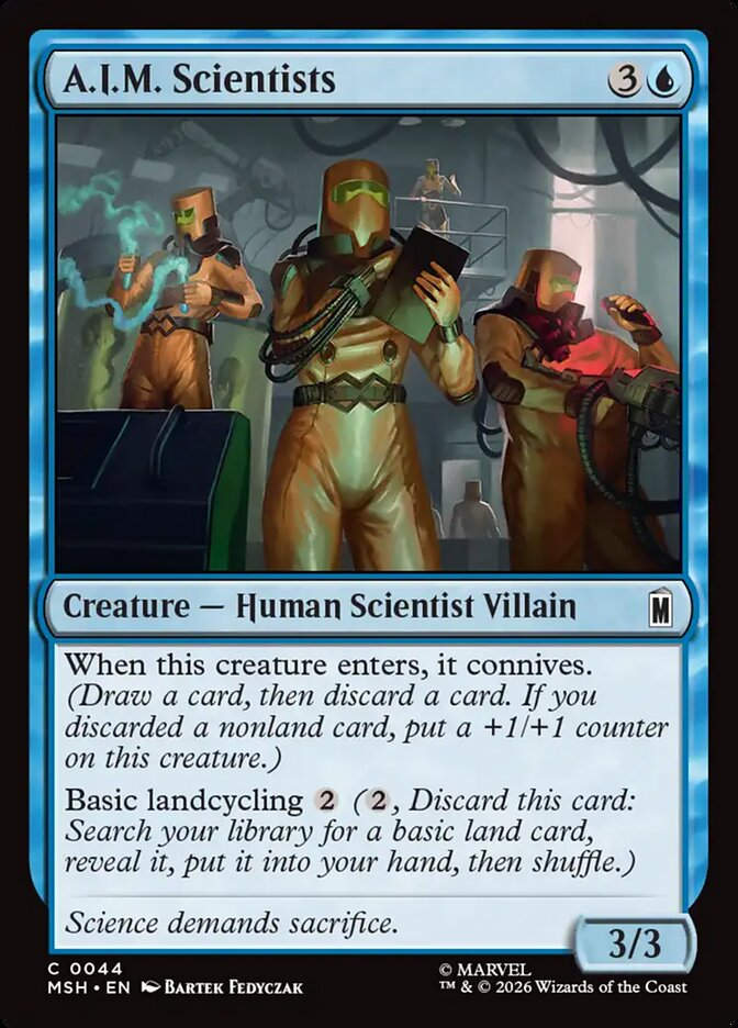 A.I.M. Scientists (MSH) (44)