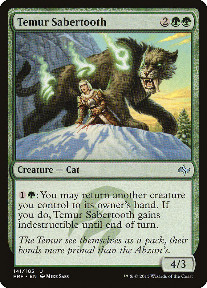 Temur Sabertooth (FRF) (141)
