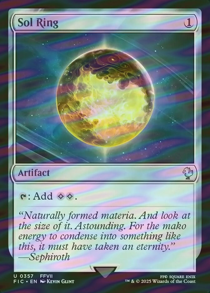 Sol Ring (FIC) (357) / Surge Foil