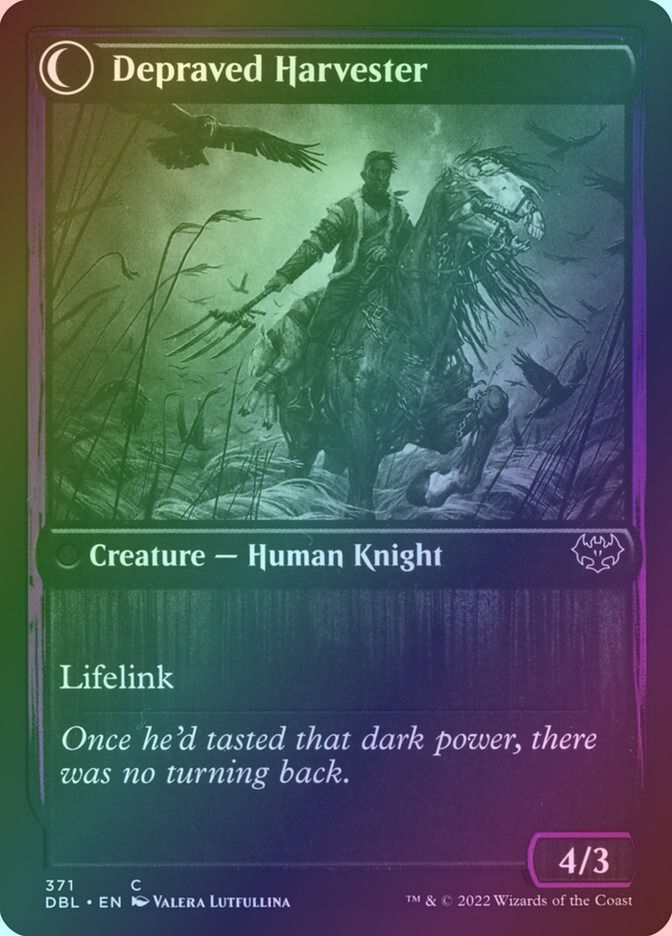 Desperate Farmer // Depraved Harvester (DBL) (371) / Foil — cara 2 de 2