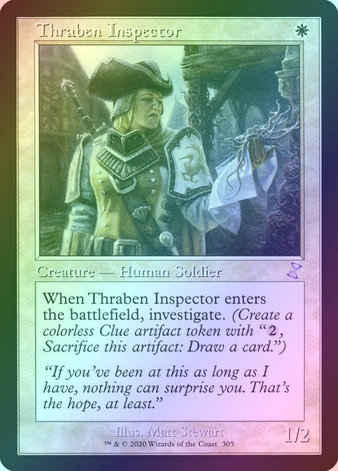Thraben Inspector (TSR) (305) / Foil